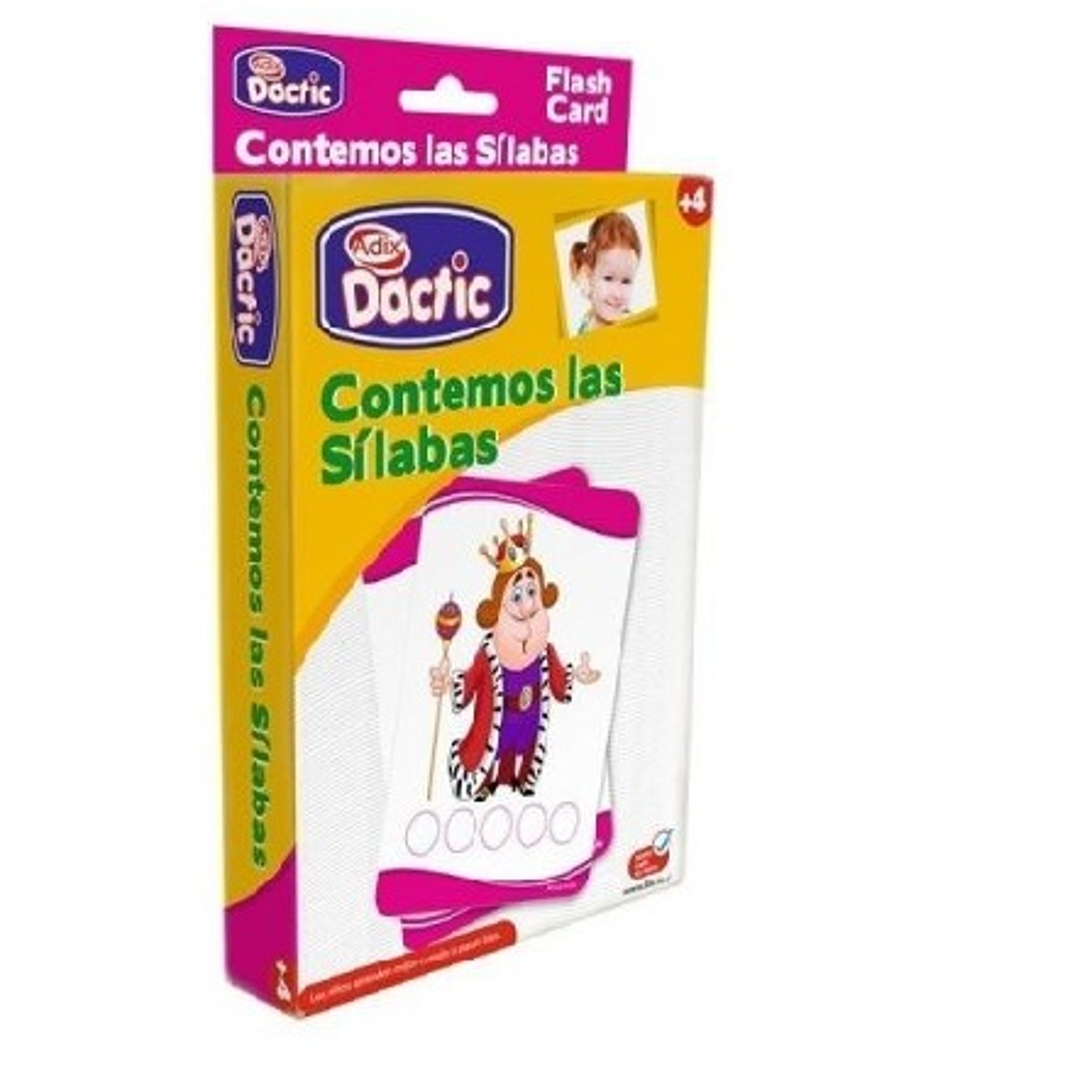 Dactic – Láminas Contemos las Sílabas 56 Piezas Didácticas