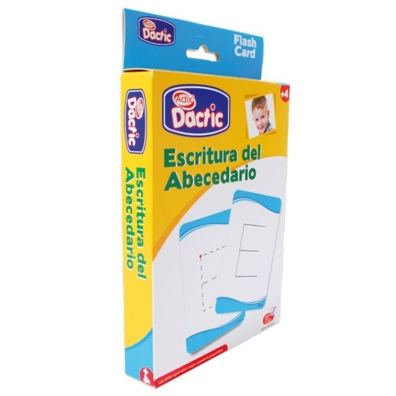 Dactic – Láminas Escritura ABC Imprenta 60 Piezas Didácticas