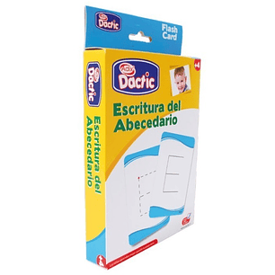 Dactic – Láminas Escritura ABC Imprenta 60 Piezas Didácticas