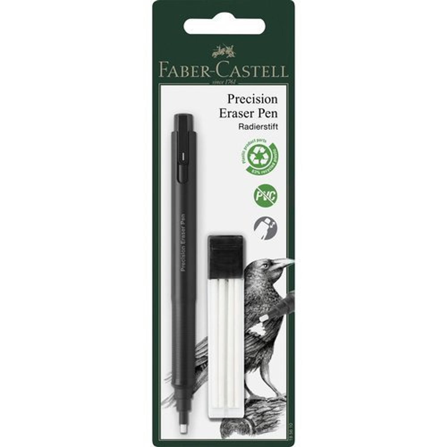 Faber-Castell – Goma de Precisión con 4 Repuestos 2.5 mm