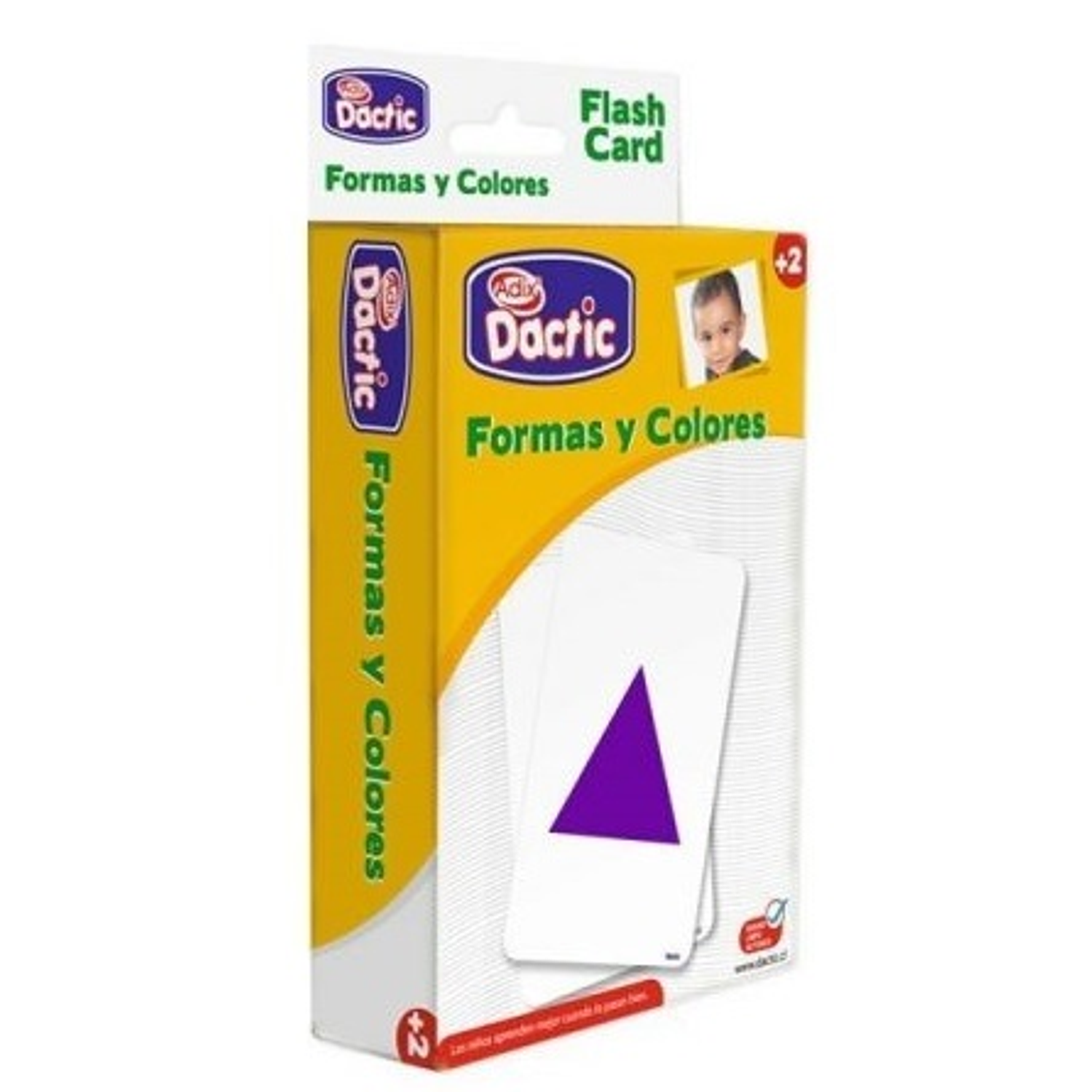 Dactic – Láminas Formas y Colores 56 Piezas Educativas para Niños