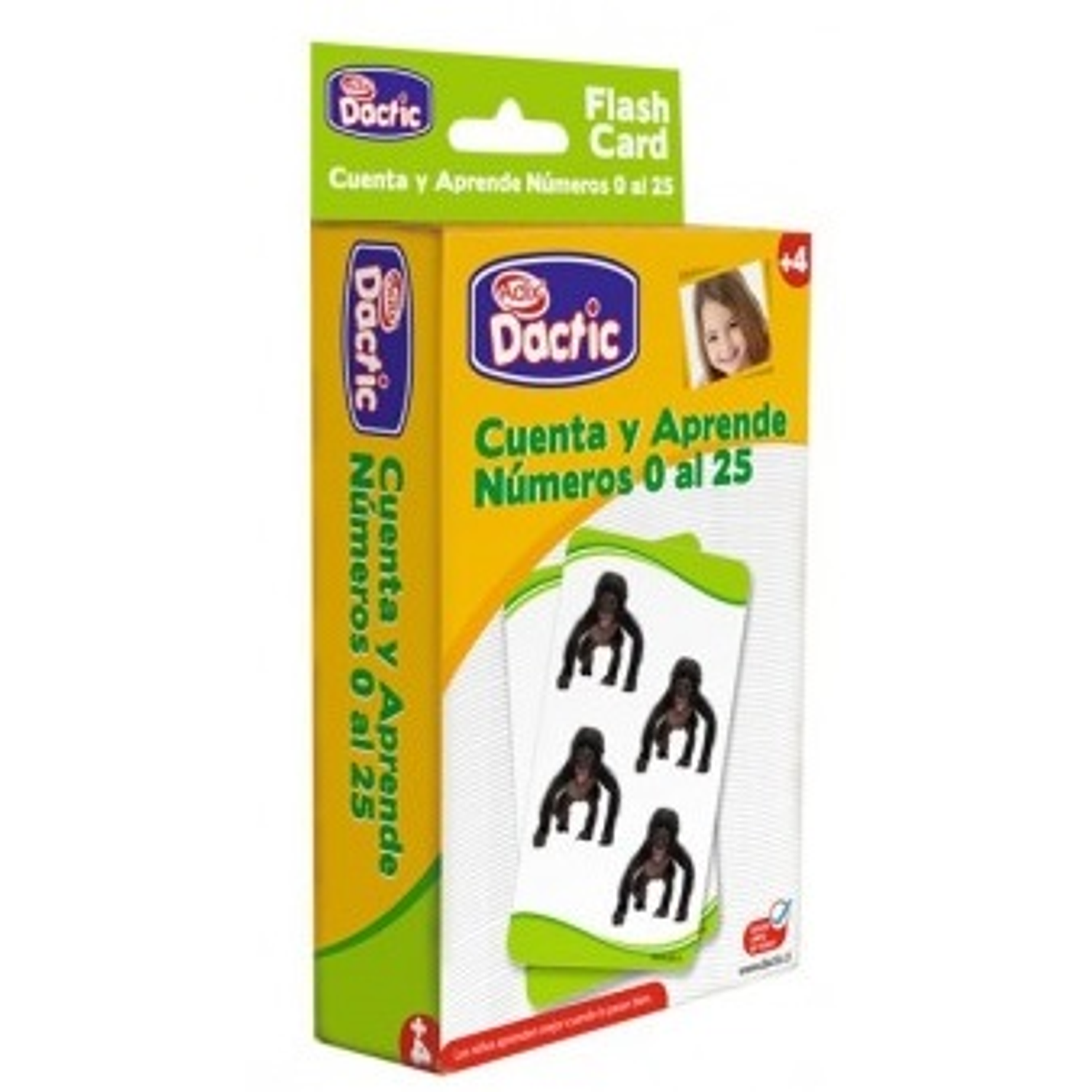 Dactic – Cuenta y Aprende Números 0 a 25 Láminas Educativas