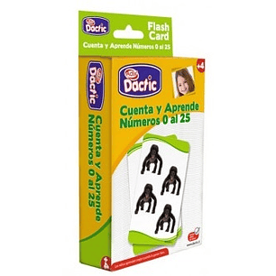 Dactic – Cuenta y Aprende Números 0 a 25 Láminas Educativas