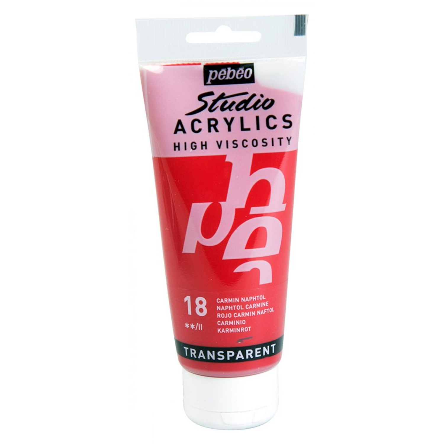 Pebeo – Pintura Acrílica 100 ml Alta Viscosidad Colores Intensos 5