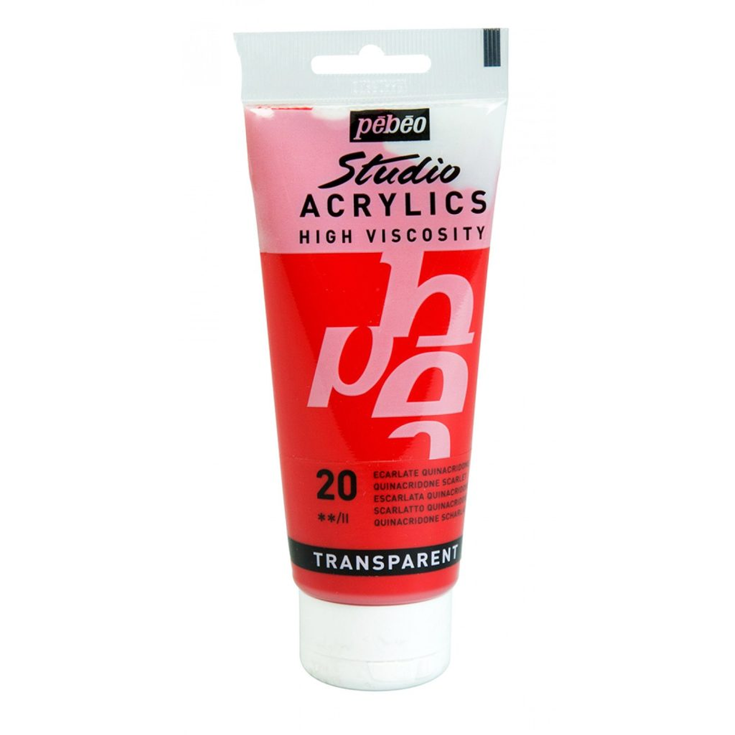 Pebeo – Pintura Acrílica 100 ml Alta Viscosidad Colores Intensos 7