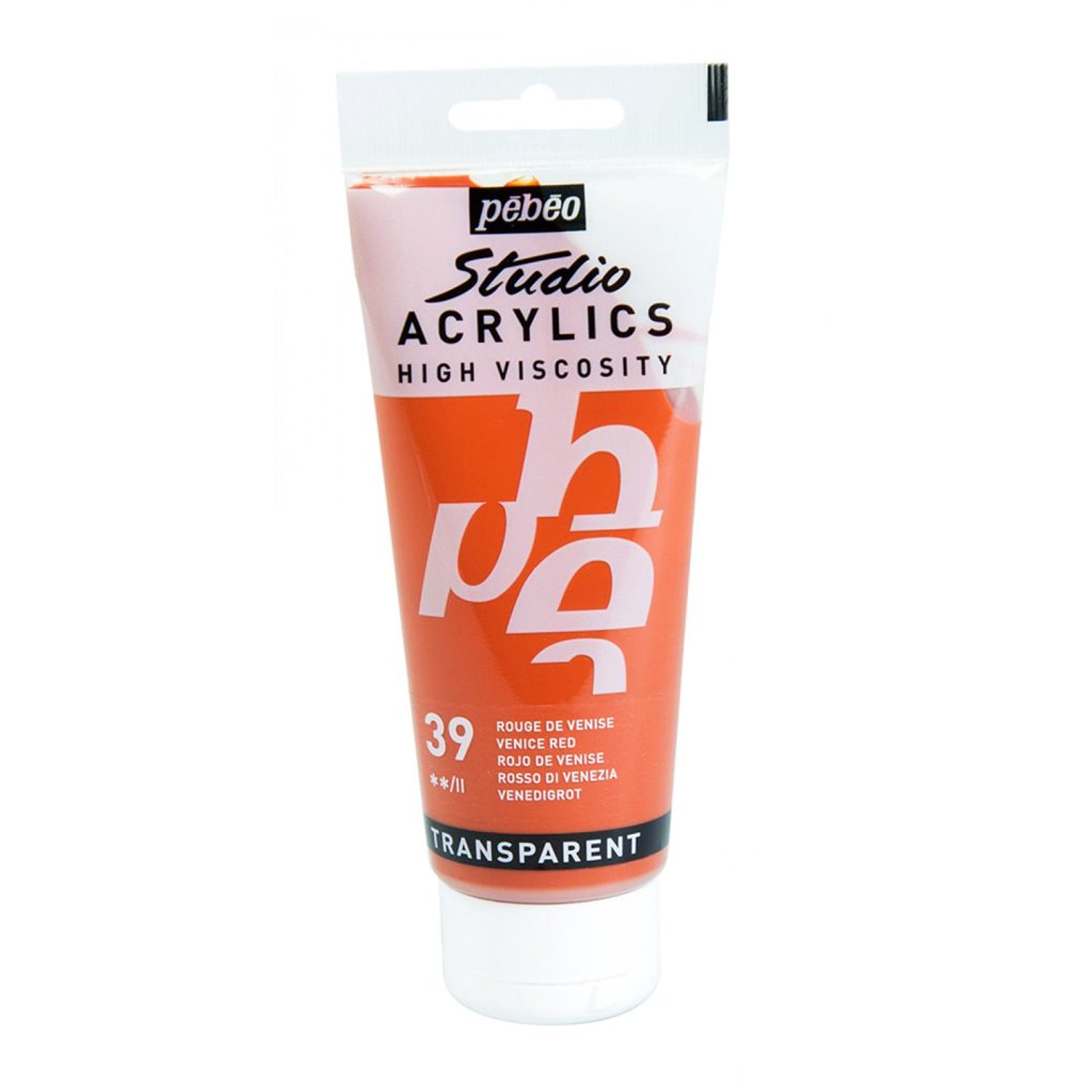 Pebeo – Pintura Acrílica 100 ml Alta Viscosidad Colores Intensos 21