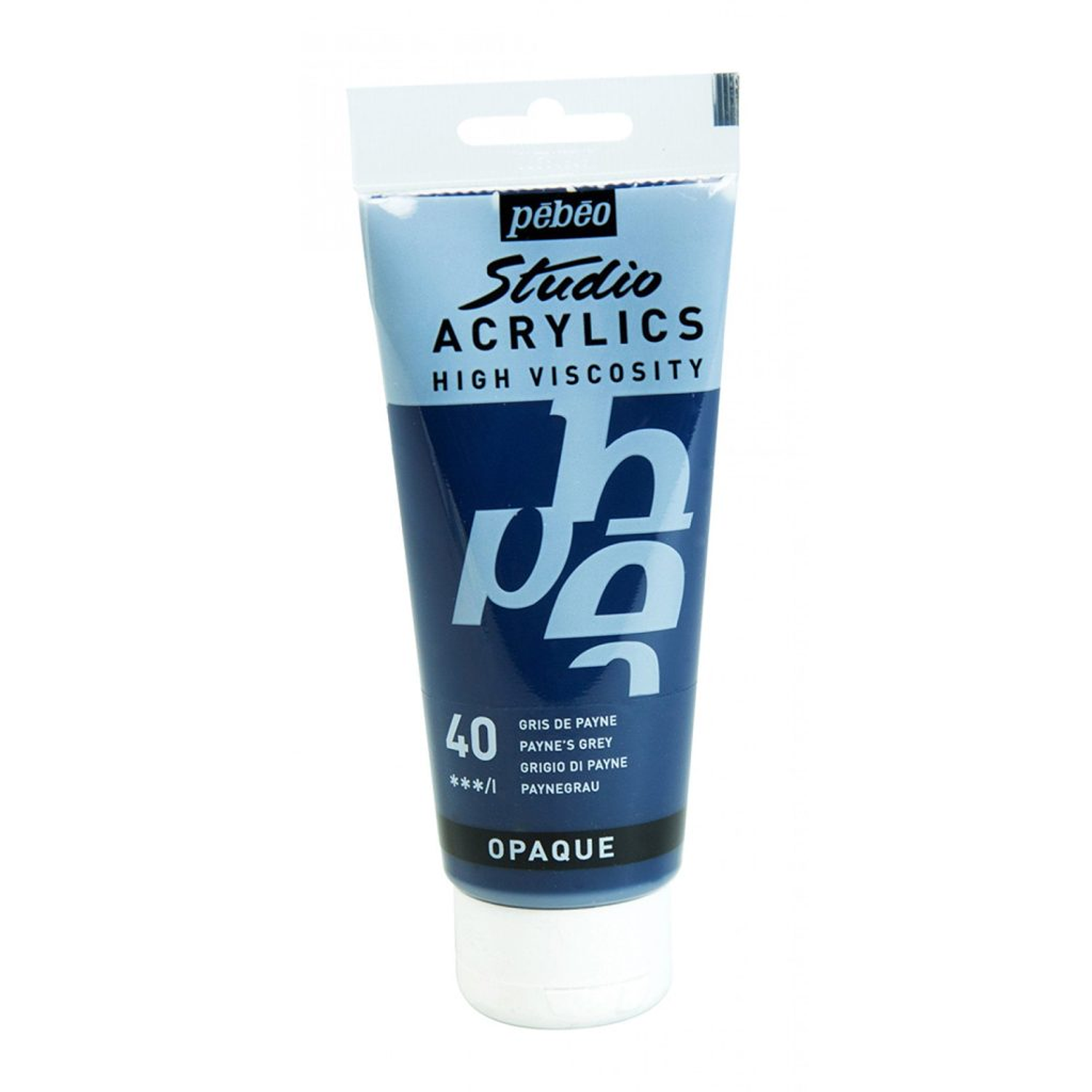 Pebeo – Pintura Acrílica 100 ml Alta Viscosidad Colores Intensos 22