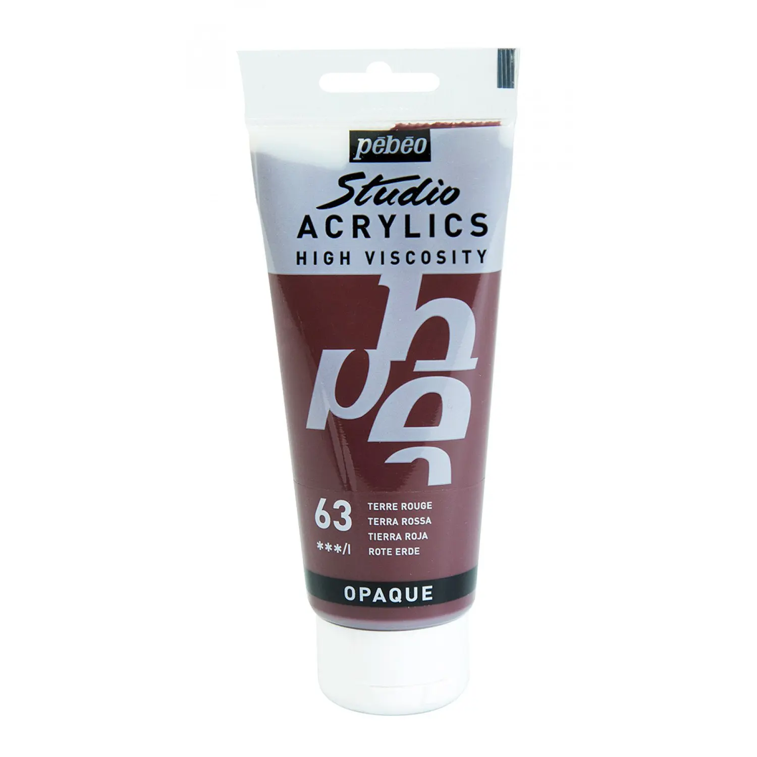 Pebeo – Pintura Acrílica 100 ml Alta Viscosidad Colores Intensos 39