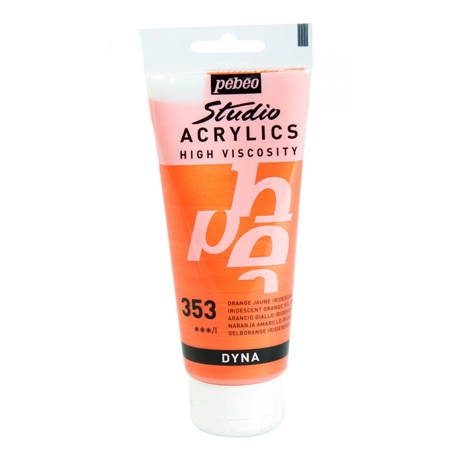 Pebeo – Pintura Acrílica 100 ml Alta Viscosidad Colores Intensos 42