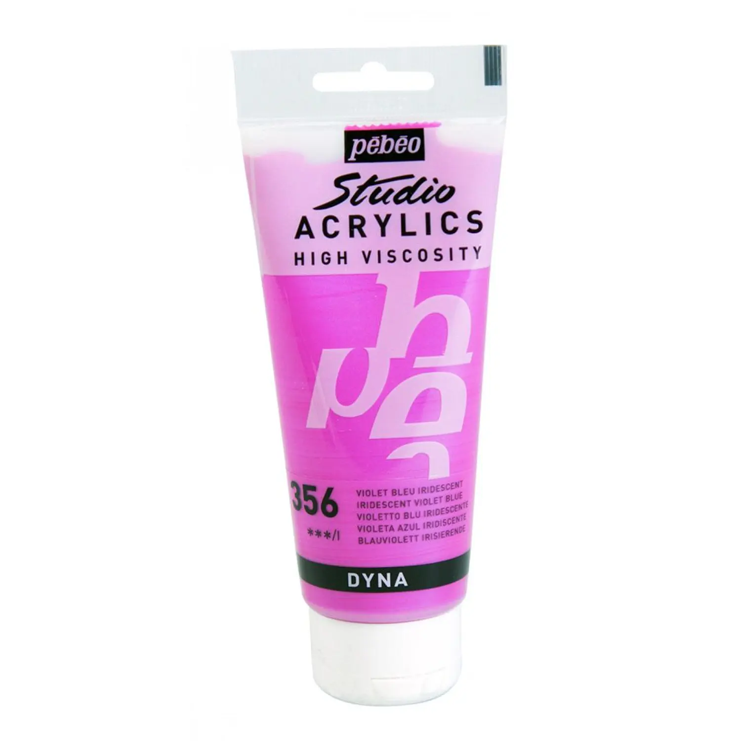 Pebeo – Pintura Acrílica 100 ml Alta Viscosidad Colores Intensos 44