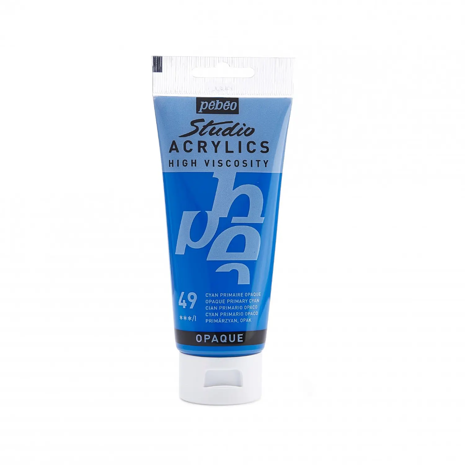 Pebeo – Pintura Acrílica 100 ml Alta Viscosidad Colores Intensos 52