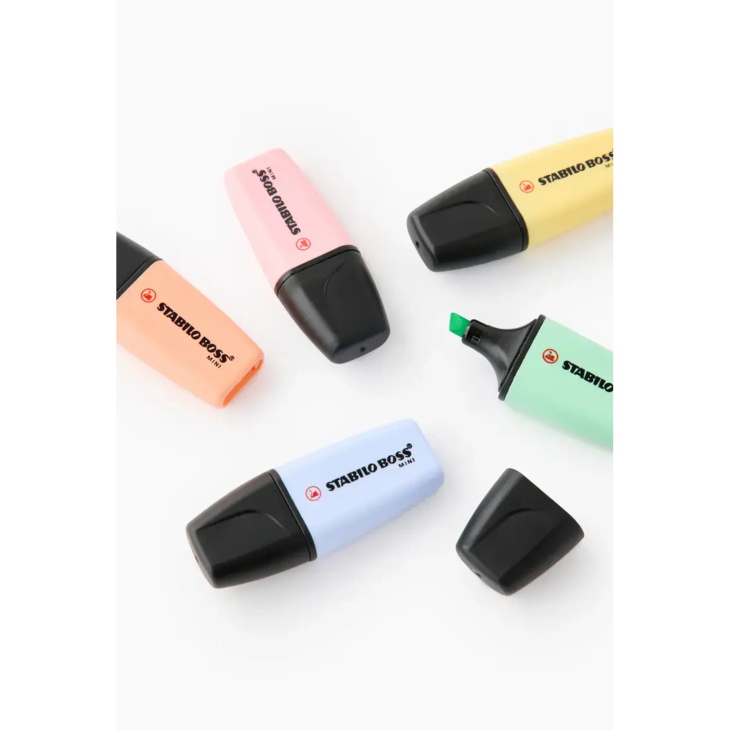 Stabilo – Destacadores 5 Colores Formato Compacto  2