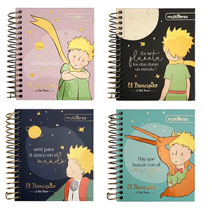 Multiverso – Cuaderno Mini Pocket Principito 9.2x11 cm 100 Hojas 