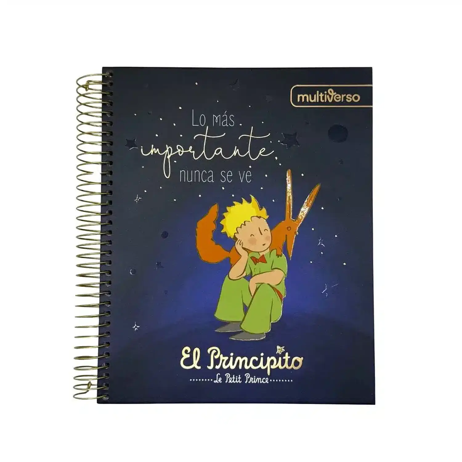 Multiverso – Cuaderno Principito 150 Hojas  (21,2 x 17cm ) Cuadriculado 5 mm 1