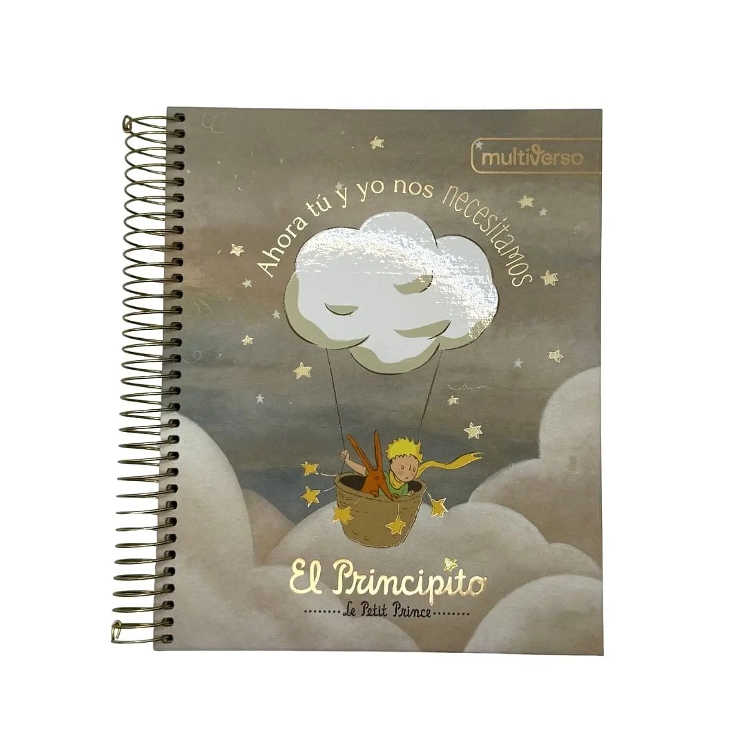 Multiverso – Cuaderno Principito 150 Hojas  (21,2 x 17cm ) Cuadriculado 5 mm 6