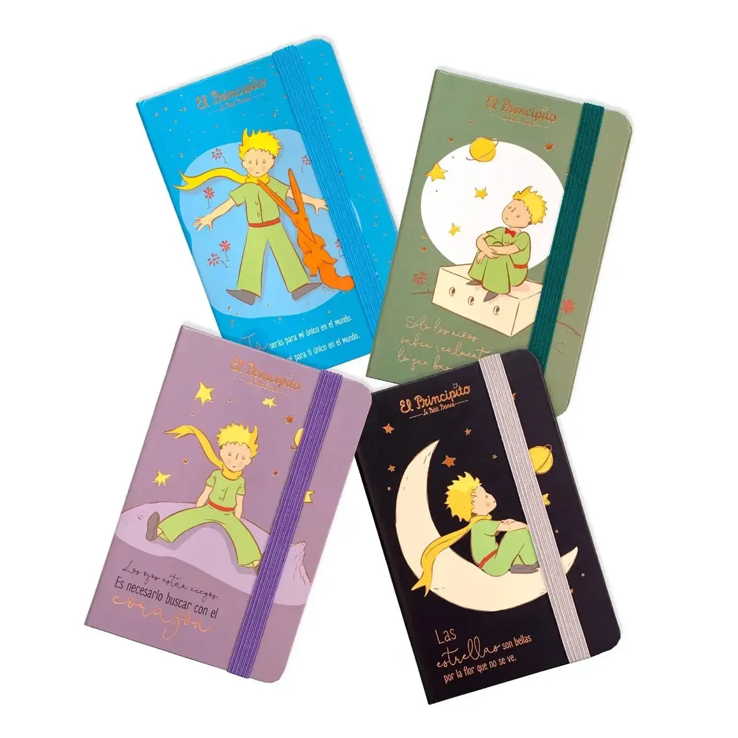 Multiverso – Libreta Principito con Elástico 9x14 cm 96 Hojas Lisa 2