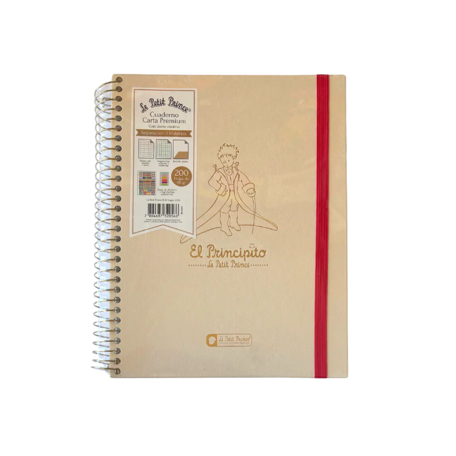 Multiverso — Cuaderno Carta Premium El Principito 200 Hojas 2