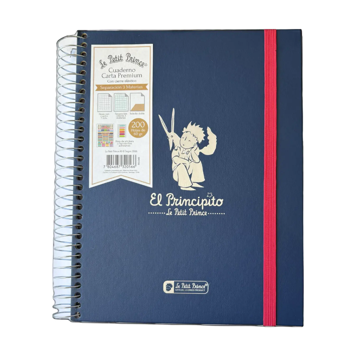 Multiverso — Cuaderno Carta Premium El Principito 200 Hojas 1