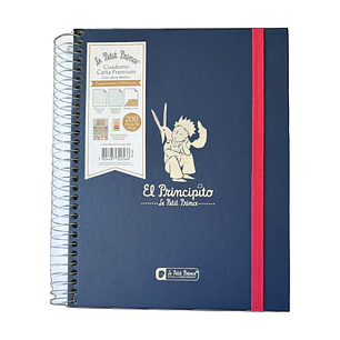 Multiverso — Cuaderno Carta Premium El Principito 200 Hojas