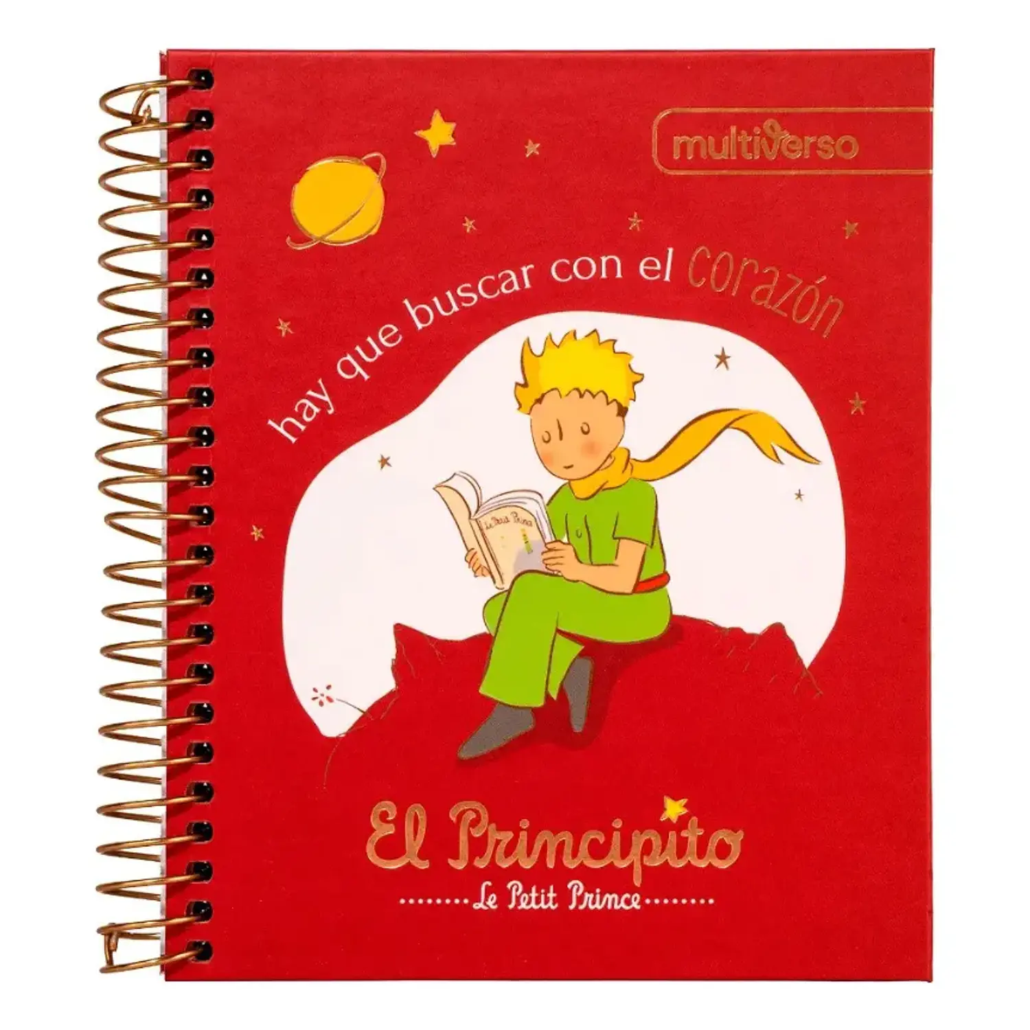 Multiverso – Cuaderno Pocket Principito 12.3x14.8 cm 100 Hojas Cuadriculado 5 mm 1