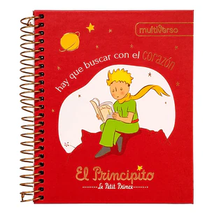 Multiverso – Cuaderno Pocket Principito 12.3x14.8 cm 100 Hojas Cuadriculado 5 mm