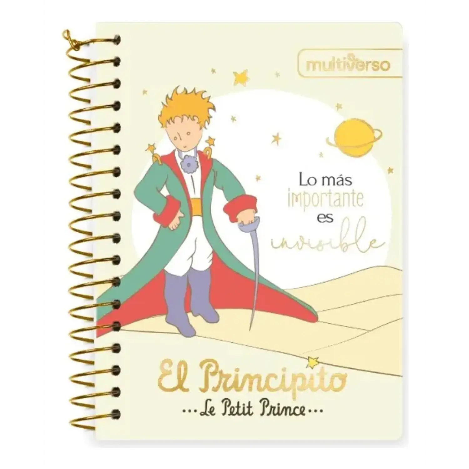 Multiverso – Cuaderno Pocket Principito 12.3x14.8 cm 100 Hojas Cuadriculado 5 mm 2