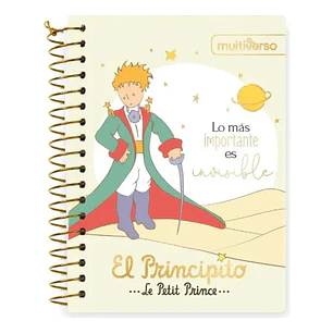 Multiverso – Cuaderno Pocket Principito 12.3x14.8 cm 100 Hojas Cuadriculado 5 mm