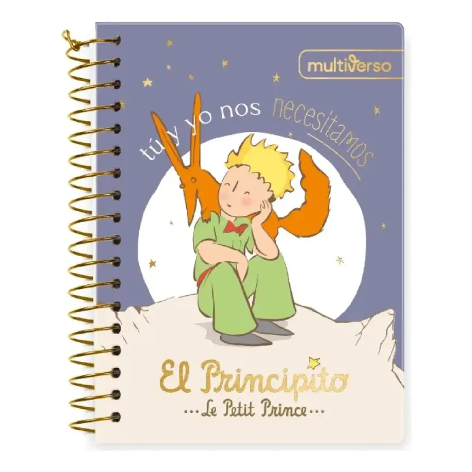 Multiverso – Cuaderno Pocket Principito 12.3x14.8 cm 100 Hojas Cuadriculado 5 mm 3