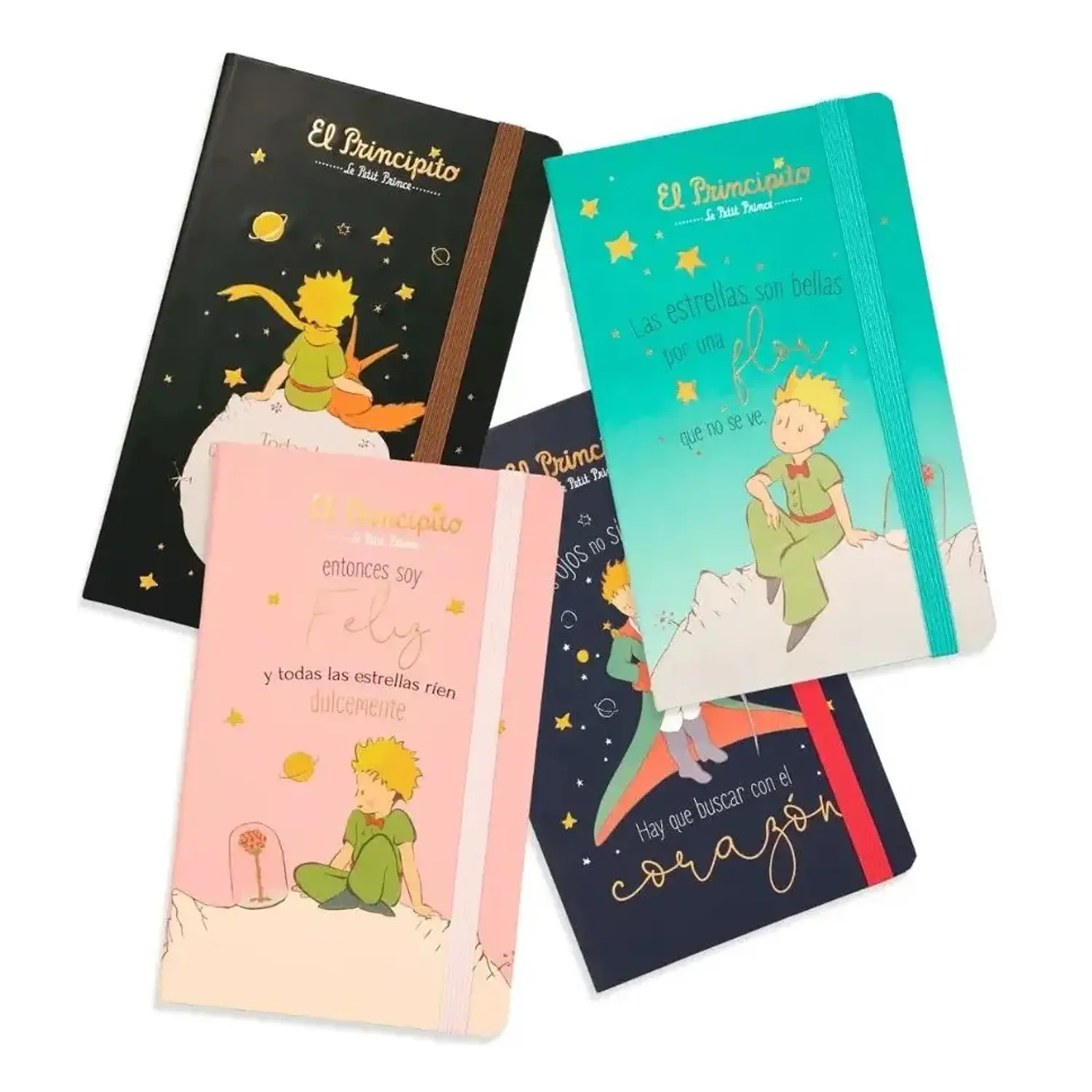 Multiverso – Libreta Principito con Elástico 13x21 cm 96 Hojas Lisa 2