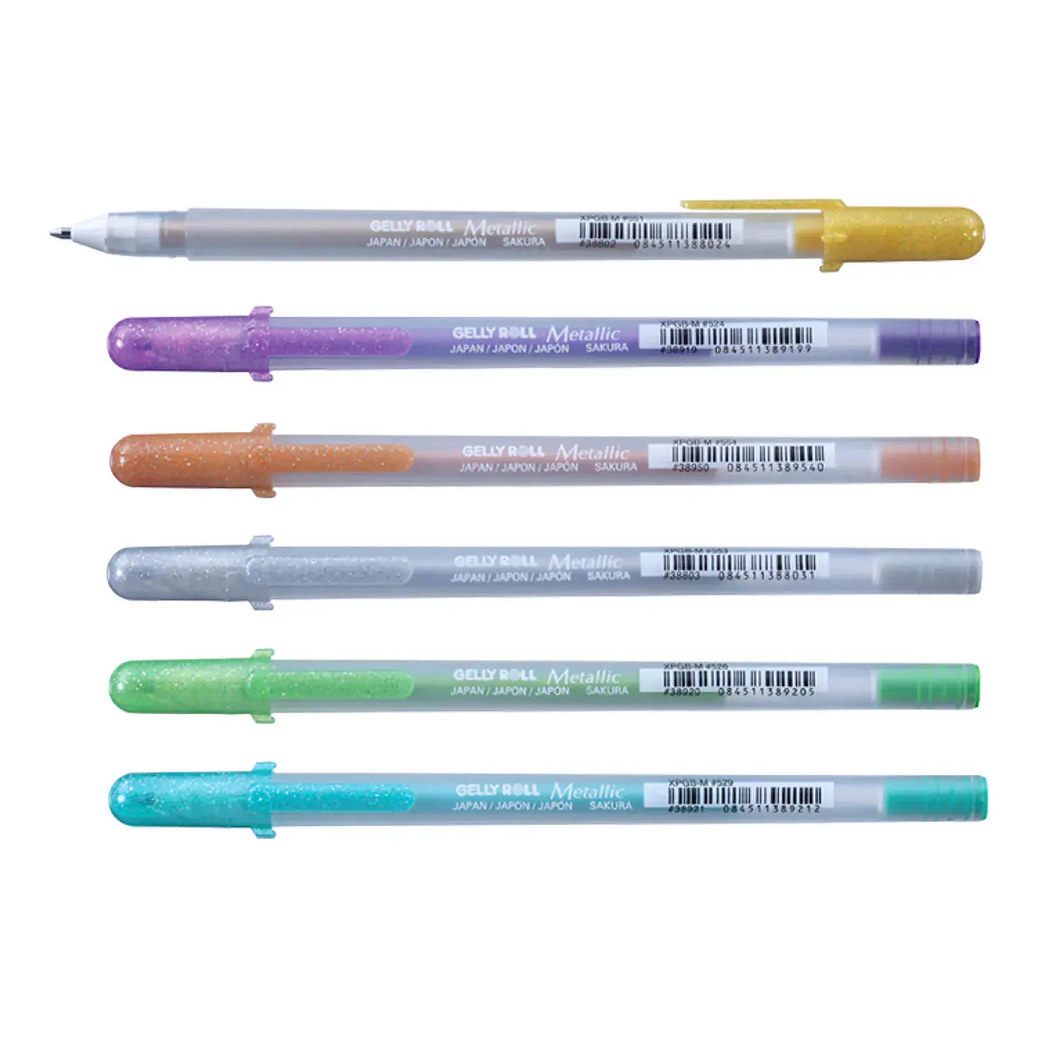 Sakura – Gelly Roll Metallic Lápiz Gel 1.0 mm Colores Metálicos 1