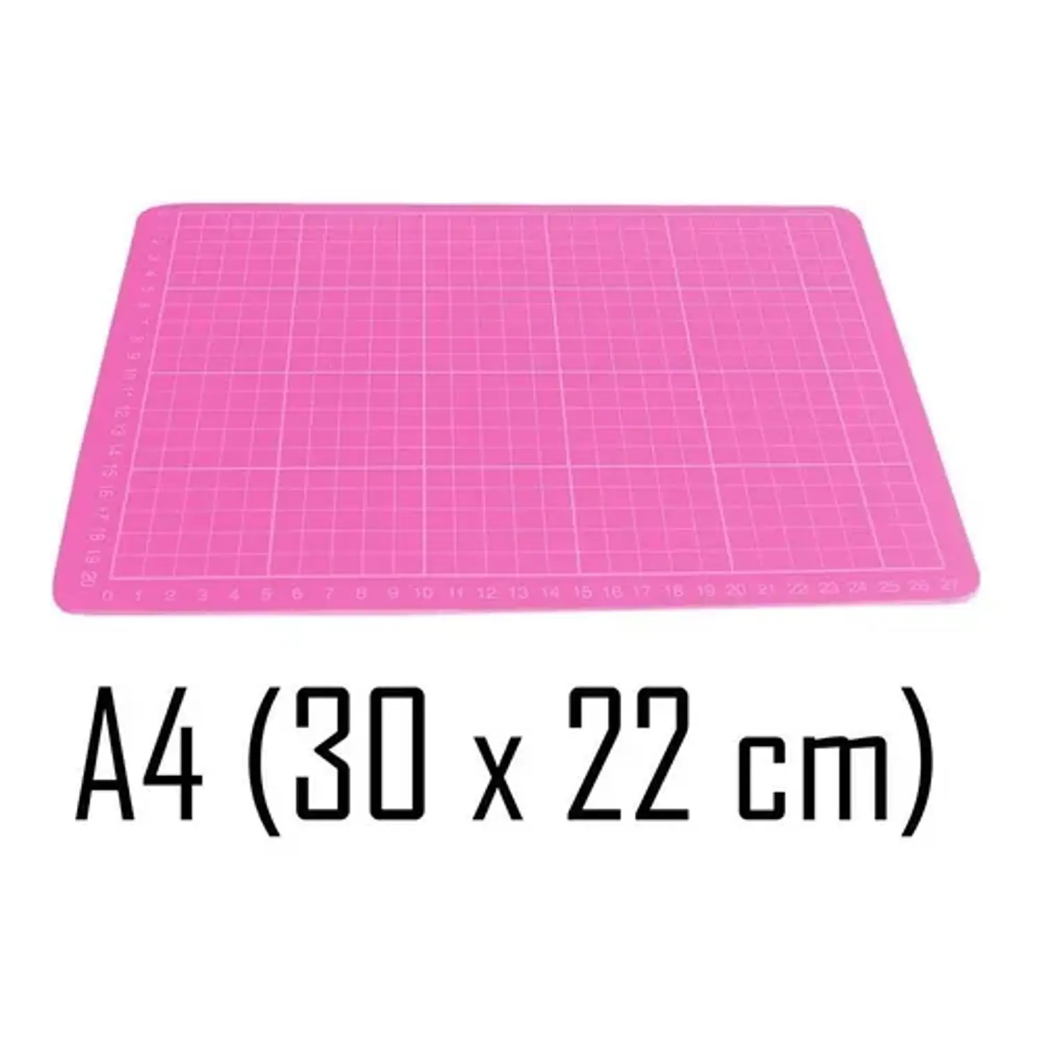 IbiCraft – Base Plancha de Corte A4 22x30 cm Rosada Autocicatrizante 2