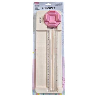 IbiCraft – Guillotina Rotativa Mini A4 4 Tipos de Corte Precisión Total