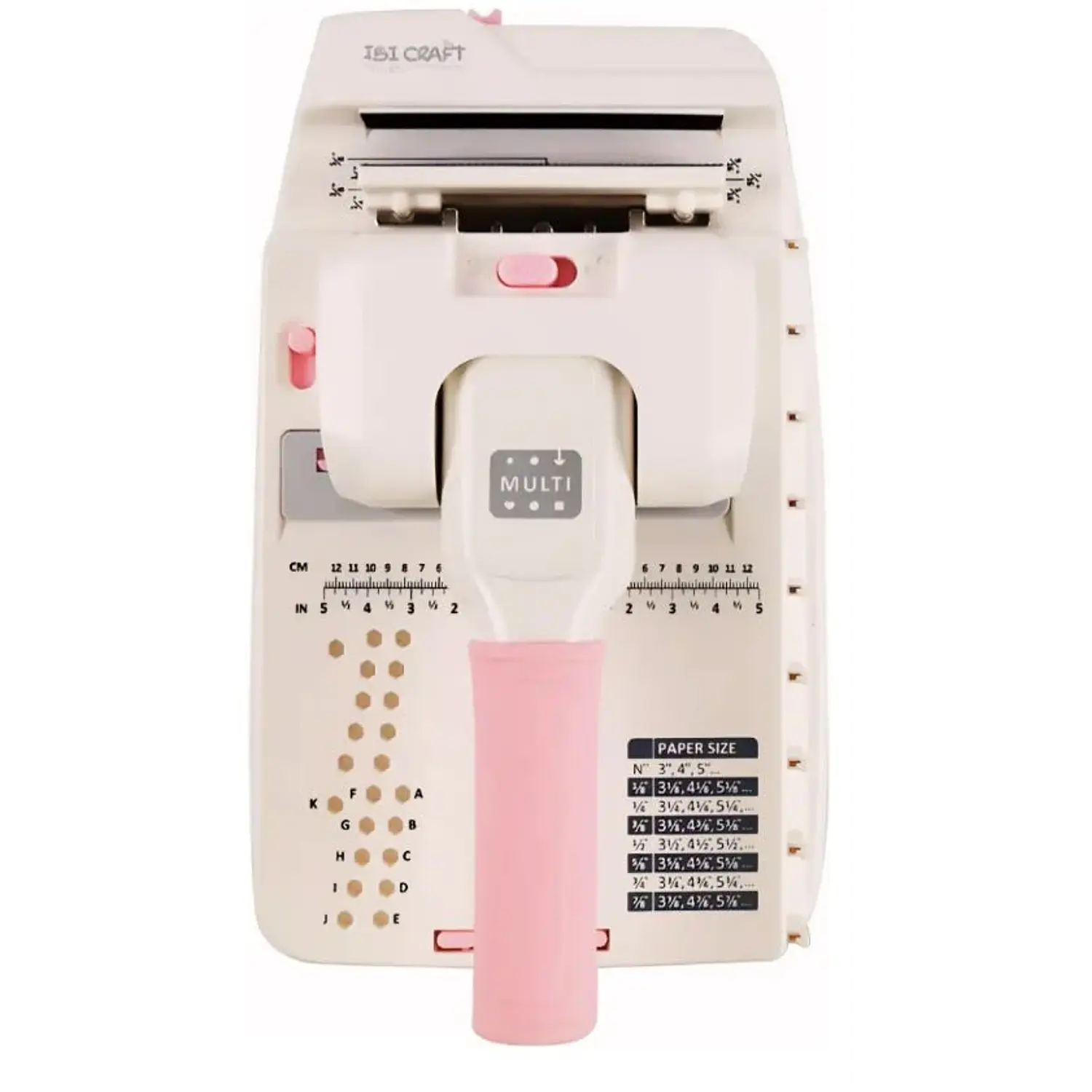 IbiCraft  – Kit de Perforado y Encuadernado A4 Multisistema 2