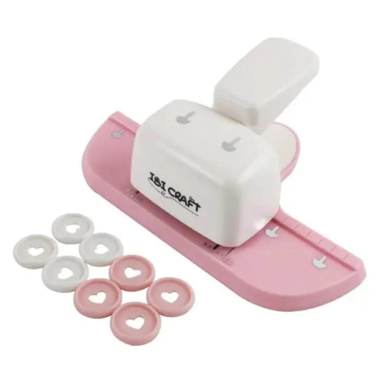 IbiCraft – Perforadora para Encuadernado con Discos + Set 8 Discos Inteligente 2