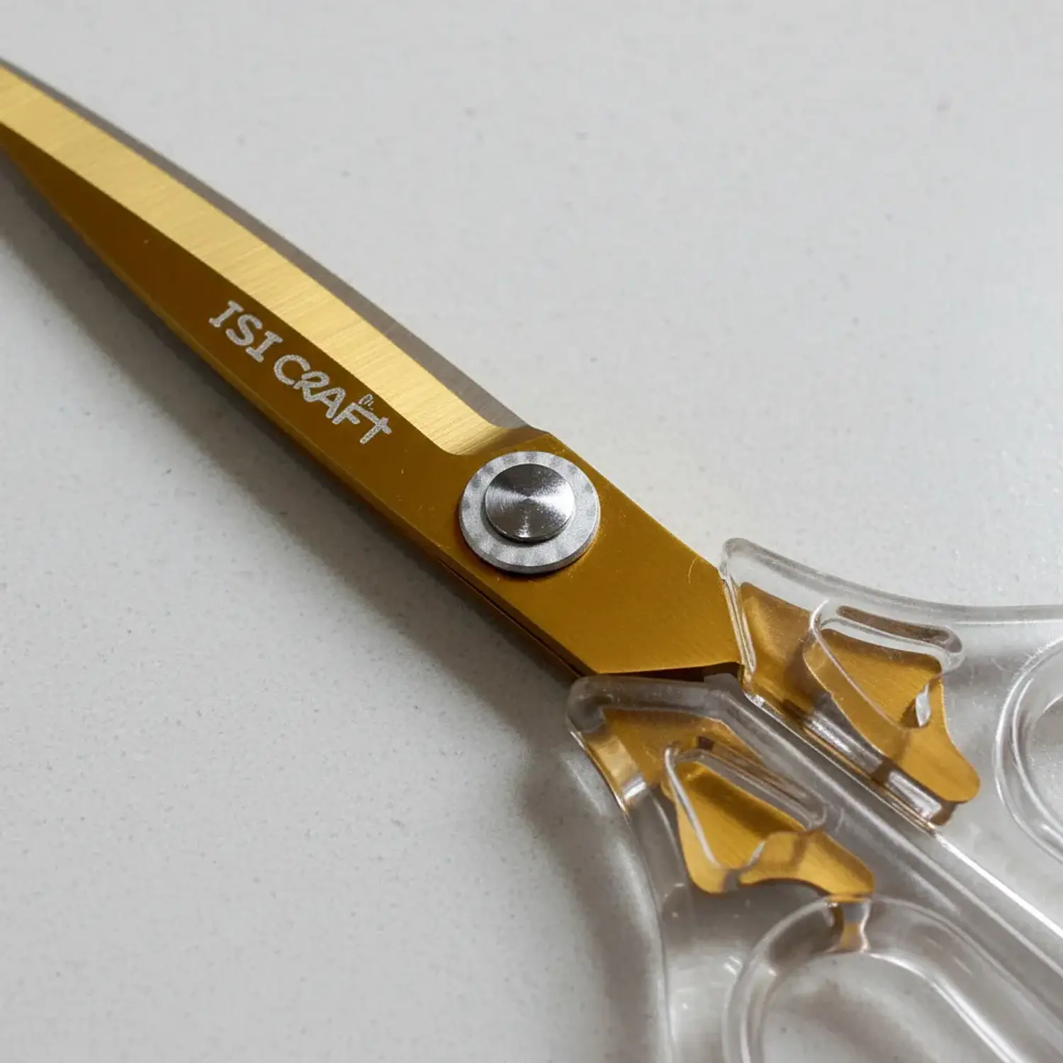 IbiCraft – Tijera de Precisión 16 cm Mango Cristal  3