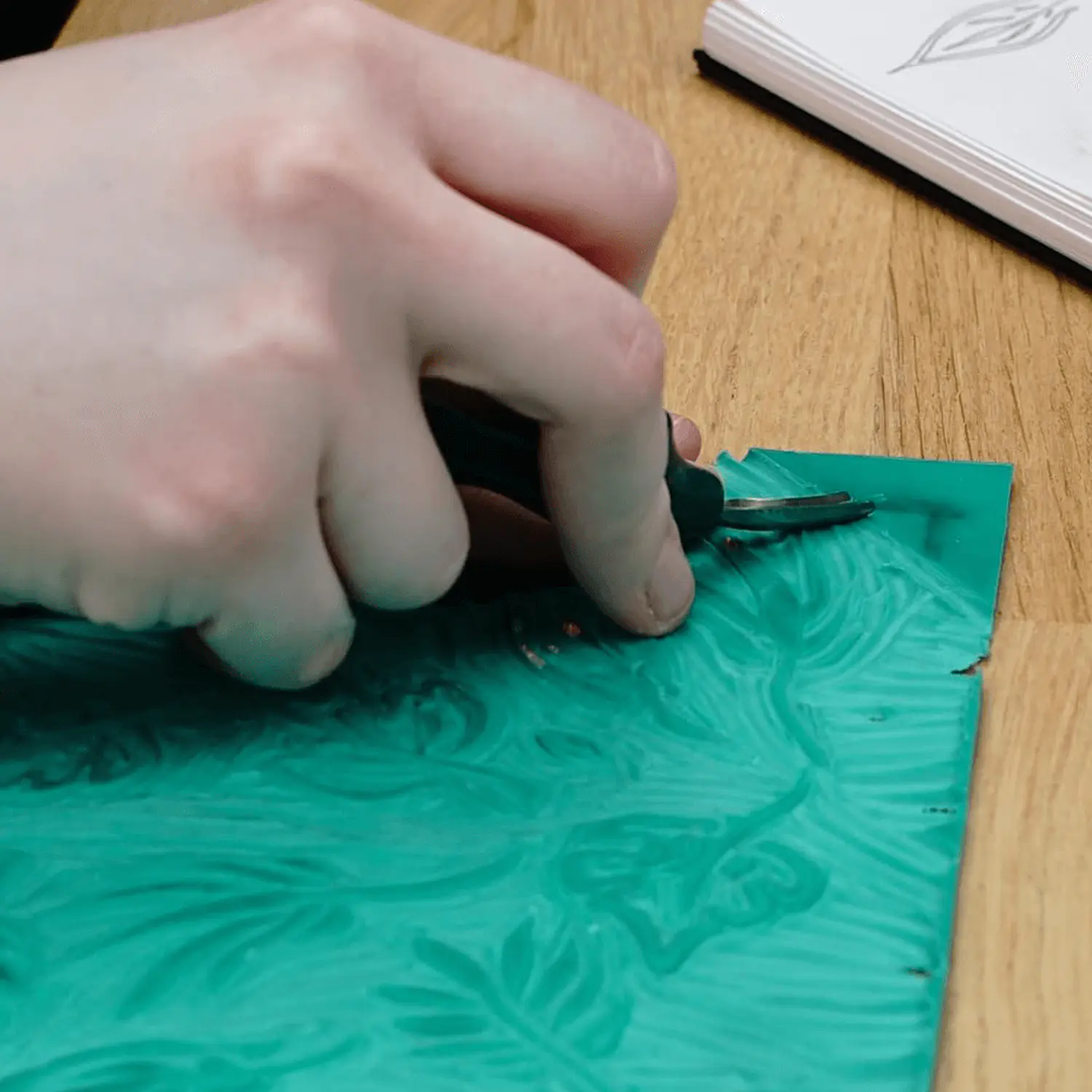 Daler Rowney – Plancha de Linóleo de Caucho Adigraf para Grabado 2