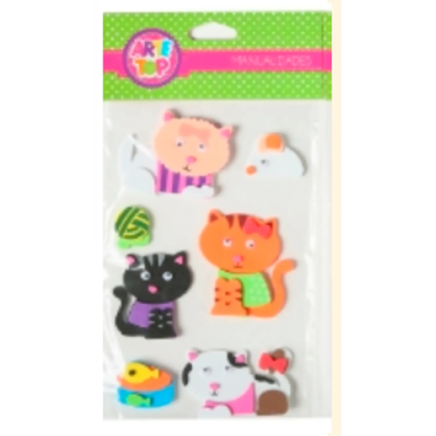 Artetop – Goma EVA Stickers Figuras Animalitos  3
