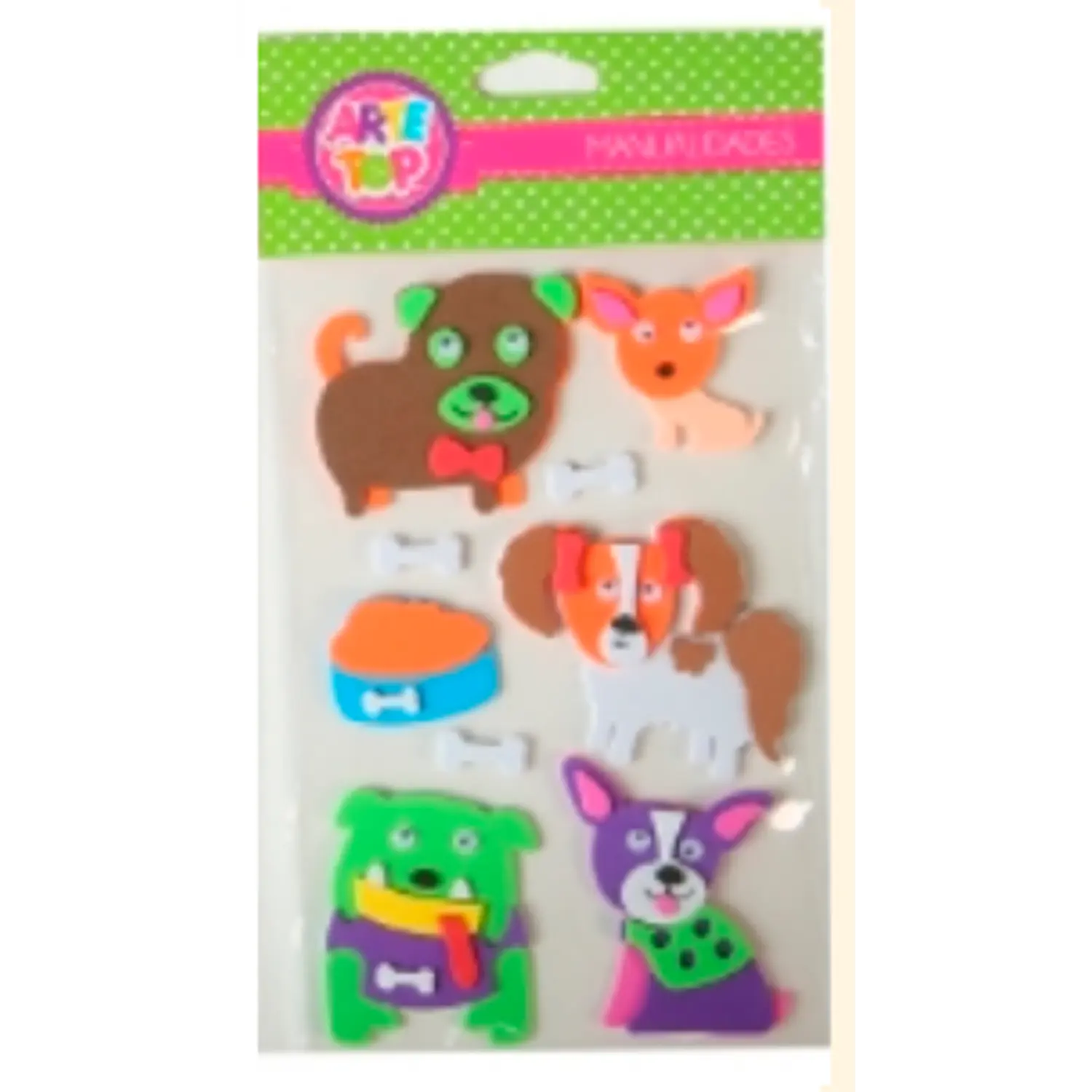 Artetop – Goma EVA Stickers Figuras Animalitos  1