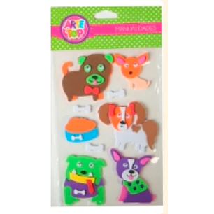 Artetop – Goma EVA Stickers Figuras Animalitos 
