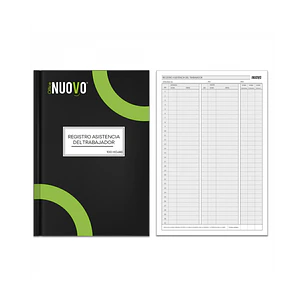 Nuovo – Libro Registro de Asistencia