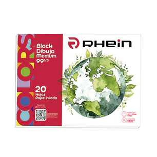 Rhein – Block de Dibujo Medium 99 1/8 20 Hojas