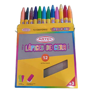 Artel – Lápices de Cera 12 Colores 