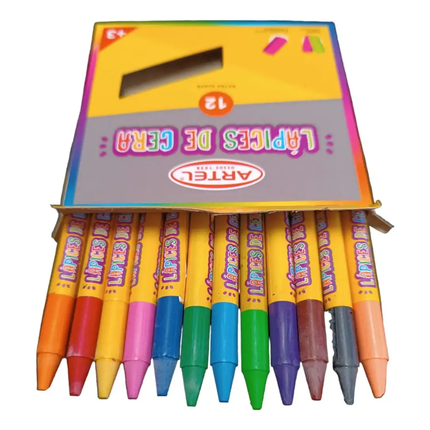 Artel – Lápices de Cera 12 Colores  3