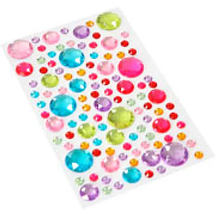 Barrilito – Piedras Plásticas Adhesivas Figuras Diamante