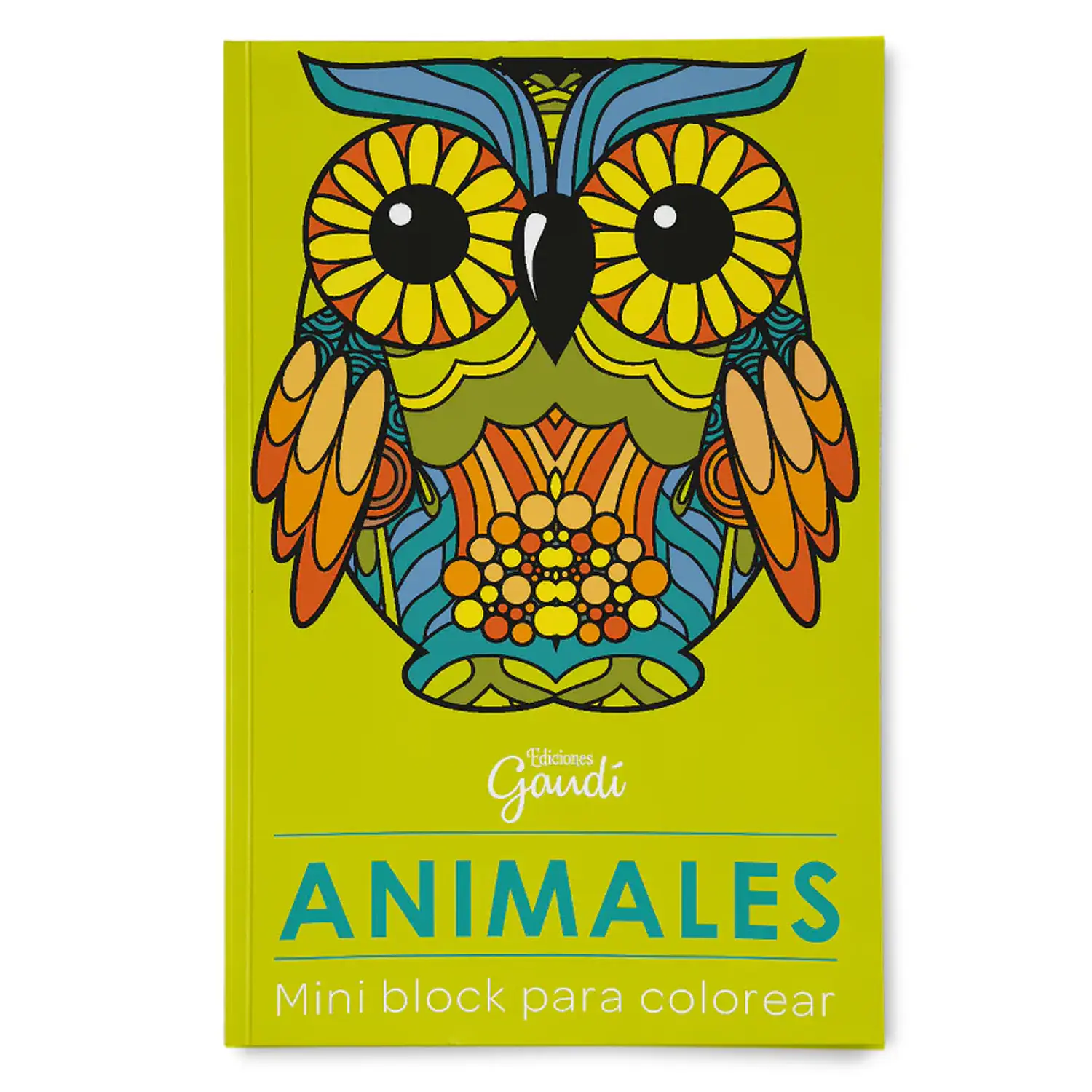 Mundicrom – Mini Block de Colorear Animales Libro Infantil 64 Páginas