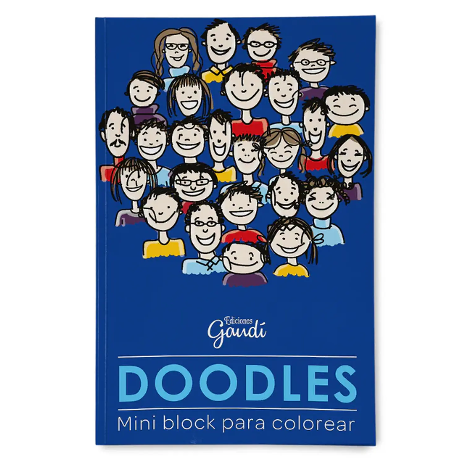 Mundicrom – Mini Block de Colorear Doodles Libro Creativo 64 Páginas