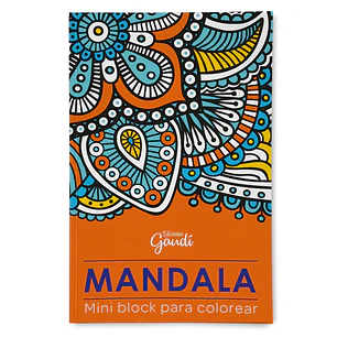 Mundicrom – Mini Block de Colorear Mandalas Libro Creativo 64 Páginas