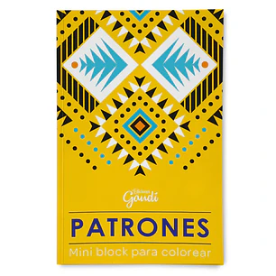 Mundicrom – Mini Block de Colorear Patrones Libro Creativo 64 Páginas