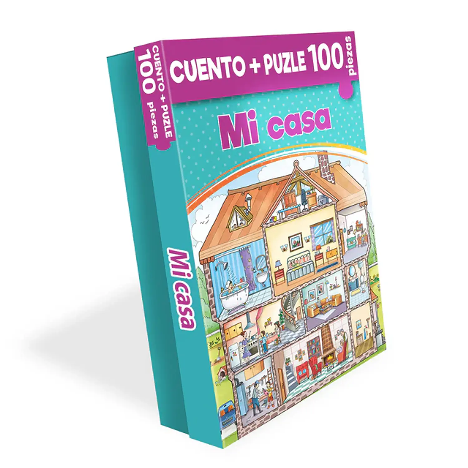 Mundicrom – Cuento + Puzzle 100 Piezas Libro Infantil Educativo 1