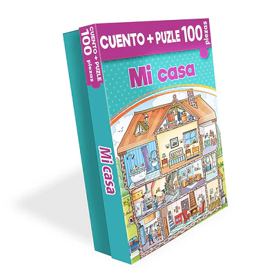 Mundicrom – Cuento + Puzzle 100 Piezas Libro Infantil Educativo